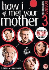 'How I Met Your Mother - Series 3 - Complete' DVD 3-Disc Box Set New Sealed
