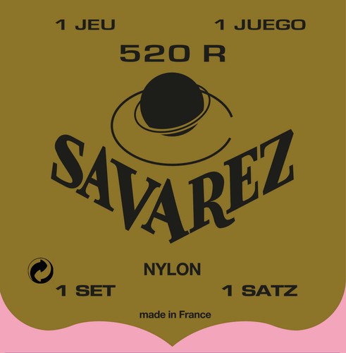 Savarez 520r red - 520r, card