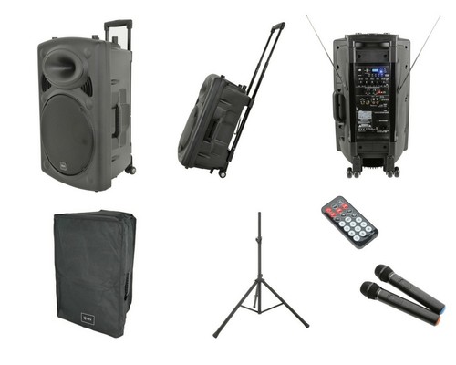 Qtx qr12pa battery mains - qtx, +