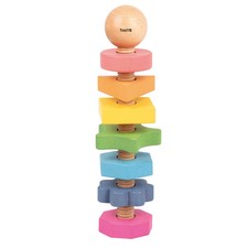 TickiT® Rainbow Wooden Shape Twister