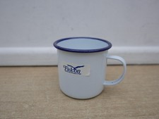 FALCON 9CM WHITE ENAMEL MUG