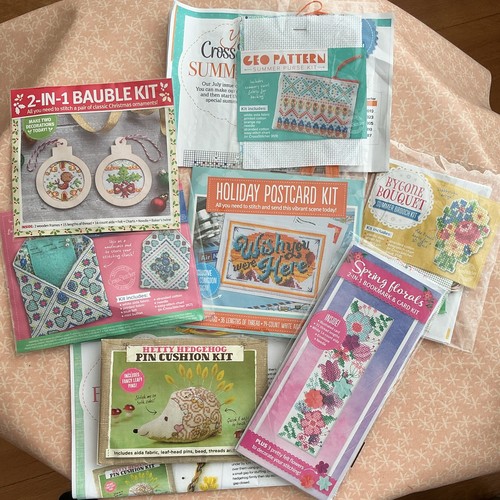 Cross stitch bundle all - x,