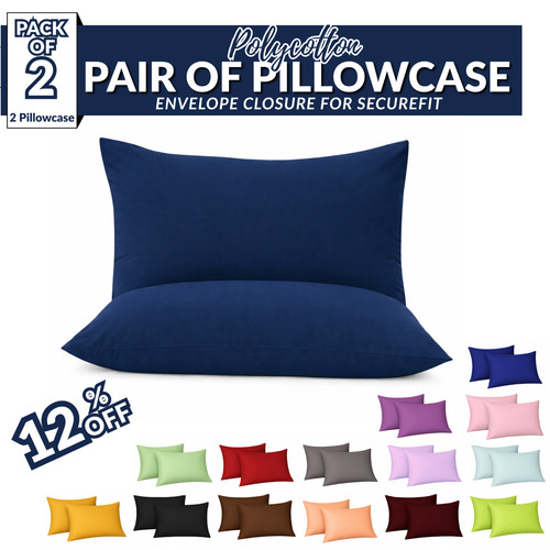Pillowcases pair pack - pillowcases,