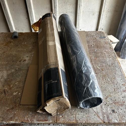 Black single wall flue - ,