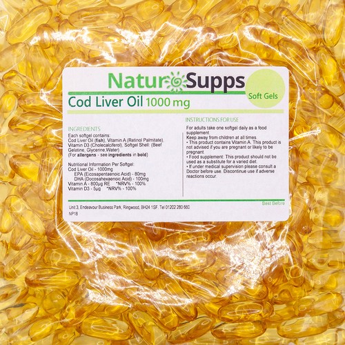 Cod liver oil - liver,