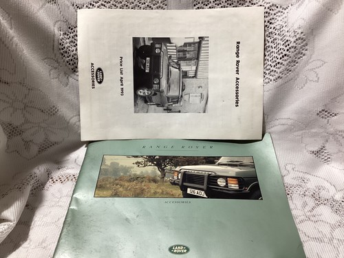Range rover accessories - range,