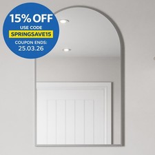 500 x 800mm Chrome Wall