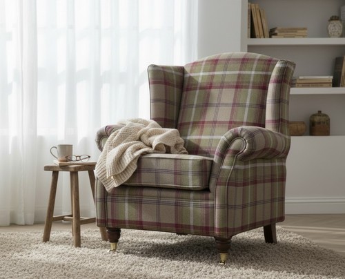 Fireside armchair fabric - fireside, high