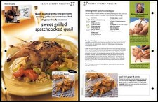 Sweet Grilled Spatchcocked Quail #27 Poultry Ready Steady Cook Recipe Page