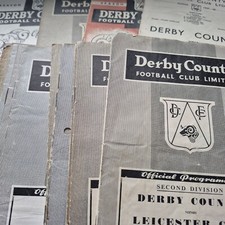 PRE 1960 FOOTBALL PROGRAMMES -