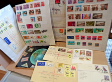 All Nations Stamp Album,Stamps