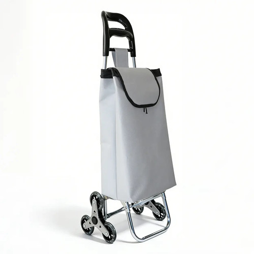 Large folding shopping trolley - folding,