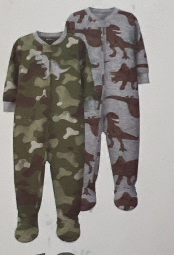 Two pack carters fleece footed - two,