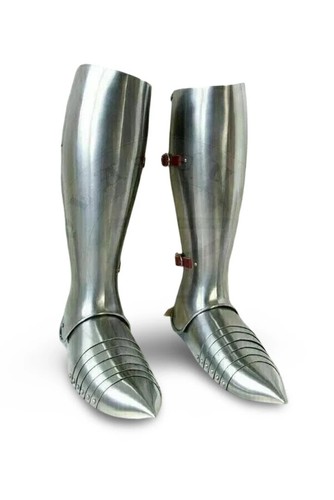 Medieval leg armor - medieval,