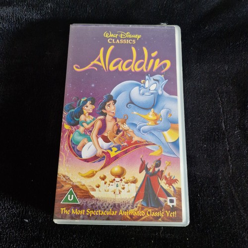 Disney aladdin vhs walt - aladdin,