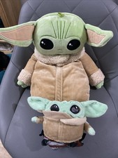 Star Wars The Mandalorian Baby Yoda Hot Water Bottle Cover & Reversable Soft Toy