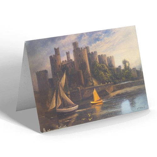 Notelet vintage wales - -,
