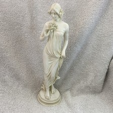Oliver Tupton Elegant Lady Resin Ivory Effect Figurine - Broken Little Finger