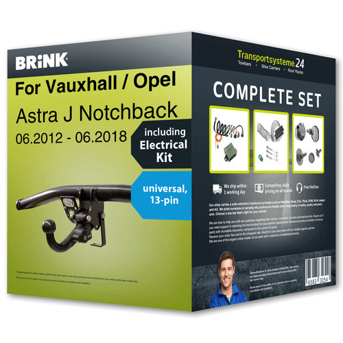 Towbar detachable for - , vauxhall