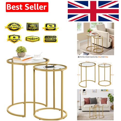 Round nesting coffee - coffee, tables
