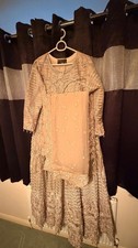 Large Beige Asian Maxi Wedding