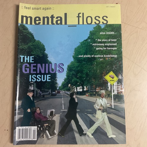 Vintage mental floss magazine - mental,