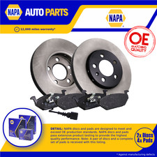 2x Vented Brake Discs and Pads
