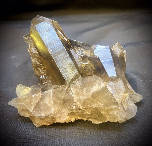Natural smoky citrine cluster - natural,