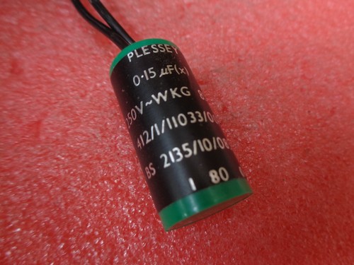 Plessey 15uf safety - 0.15uf,