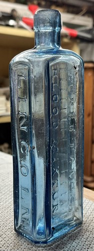 1895 chemist quack cure - 1895, bottle