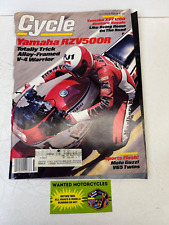CYCLE MAGAZINE OCTOBER 1984 YAMAHA RZ500 RZ RZV500R GUZZI V65 VINTAGE