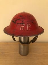 WW2 BRITISH HELMET - ARMY FIRE