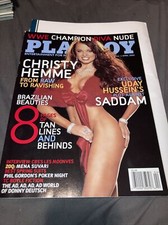 play boy magazine christy