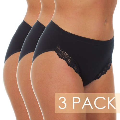 Ladies high leg briefs - ladies,