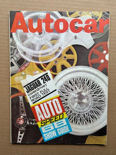 Jaguar 240 autocar magazine - jaguar,
