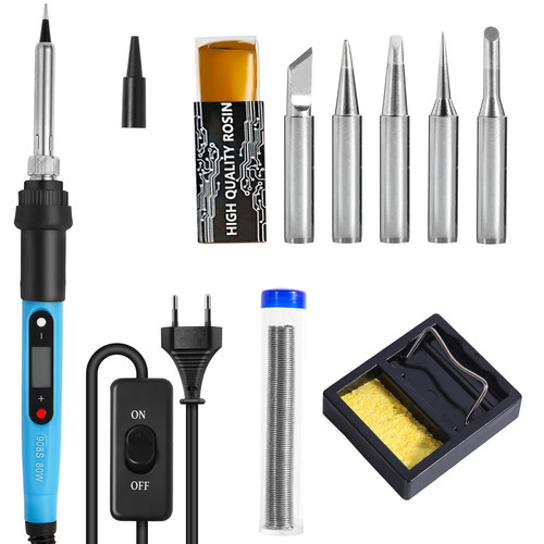 80w soldering iron - 19-in-1,