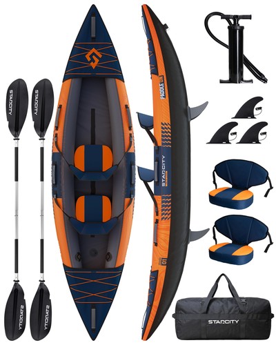 Kayak inflatable sit top - sit,