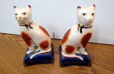 PAIR ANTIQUE STAFFORDSHIRE