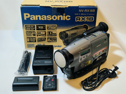 Panasonic rx18b vhs c - panasonic, vhs-c
