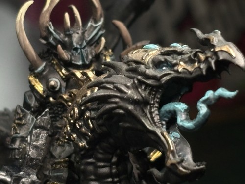 Chaos lord dragon warhammer - on,
