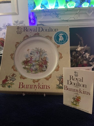 Royal doulton bunnykins plate - bunnykins,