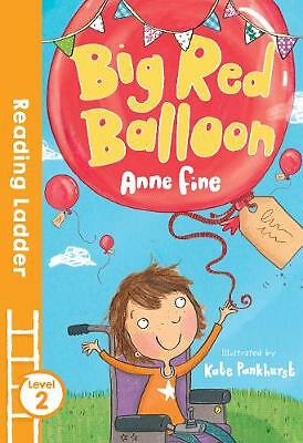 Big red balloon reading - red, (reading