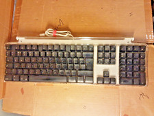 Apple Macintosh M7803 Pro Keyboard 108 Keys - Black/Clear - VGC (M7696Z/A) 