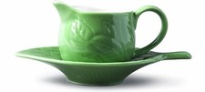 Small Green Mint Sauce Boat