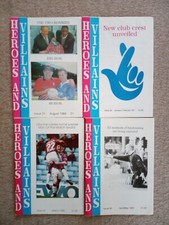 4 Issues of Heroes and Villains an Aston Villa Fanzine from the 1994/95 Season