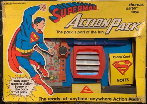 Vintage complete 1982 superman - vintage,
