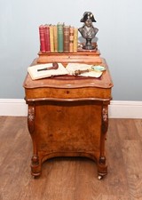 Victorian Davenport Desk Burr