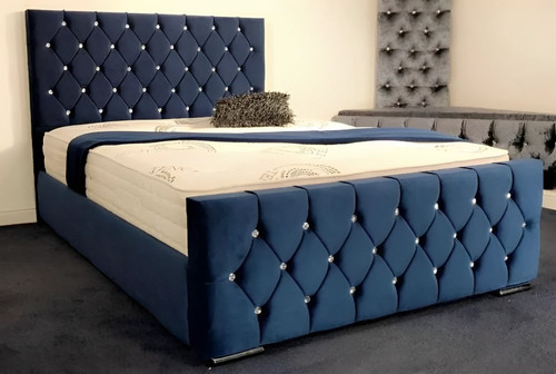 Diamante florida bed frame - diamante,