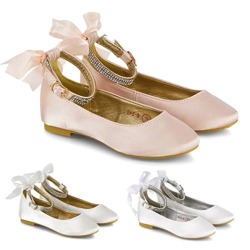 Girls flat ankle strap - girls,