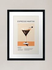 Espresso Martini Cocktail Wall